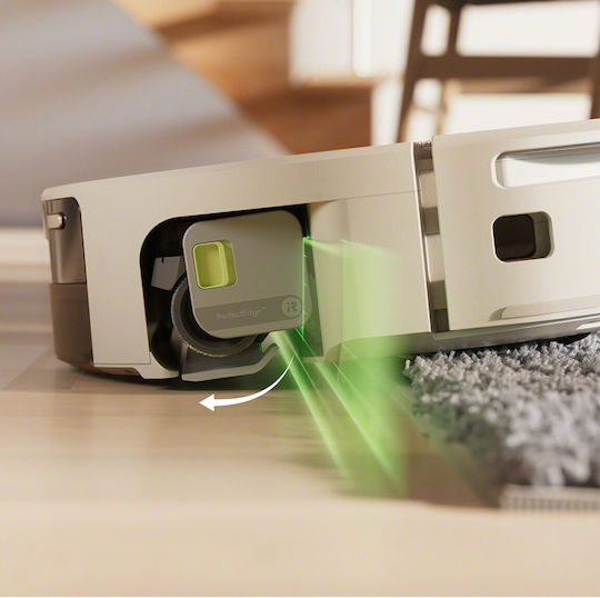 iRobot Roomba Max 775 Combo + AutoWash Σκούπα Ρομπότ με Χαρτογράφηση Laser & Απορρόφηση 30000Pa Λευκή