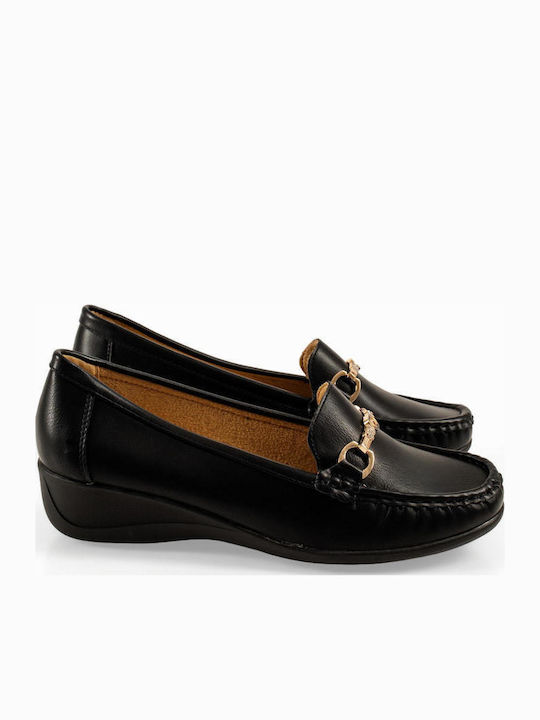 Γυναικεία Loafers σε Μαύρο Χρώμα