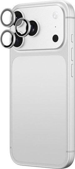 AmazingThing Radix Vision Протектор за камерата на обектива iPhone 18 Pro 18 Pro Max Сребрист Ip18camsvgla