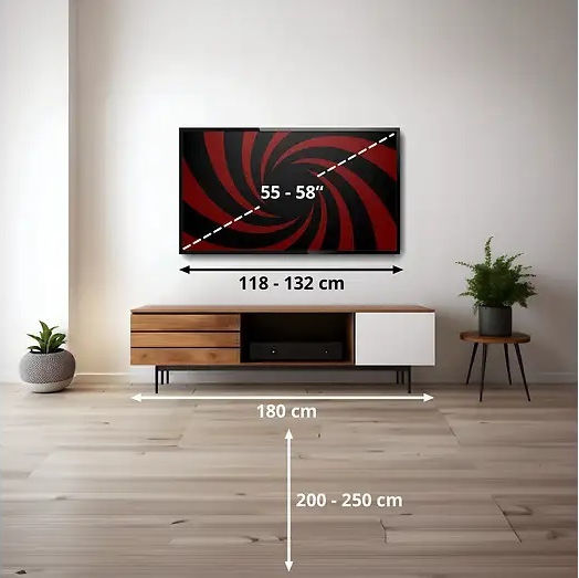 LG Smart Τηλεόραση 55" 4K UHD QNED 55QNED8MB6C HDR (2026)