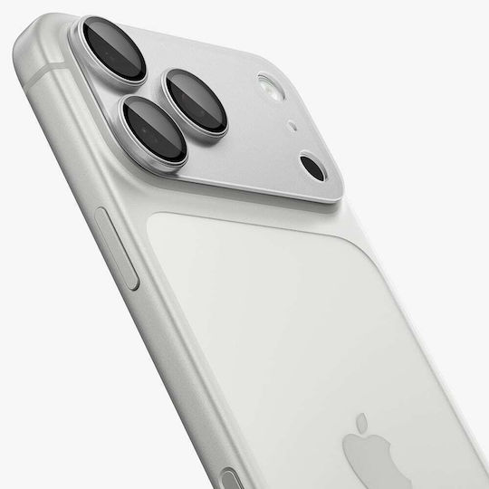 Camera Thermal Insulation Rear Spigen Glas.tR Ez Fit Optik Pro XL Apple iPhone 18 Pro Tempered Glass Silver AGL12038