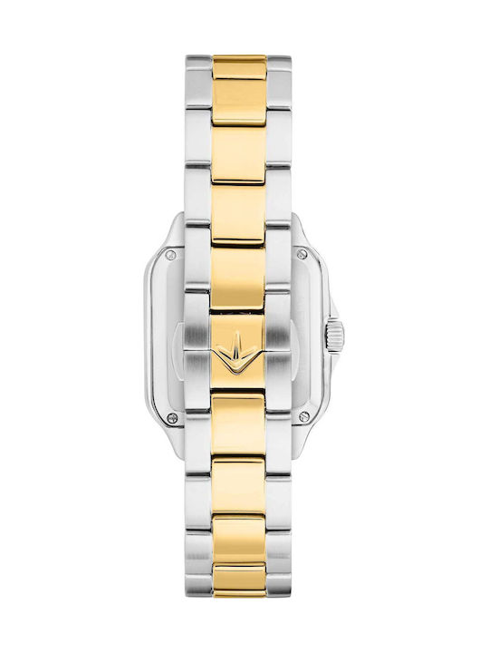 Men's Battery Watch with Silver Steel Bracelet