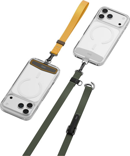 Uniq Vista Flex 2-in-1 Handydekoration Tie Deep Forest Canary Gelb