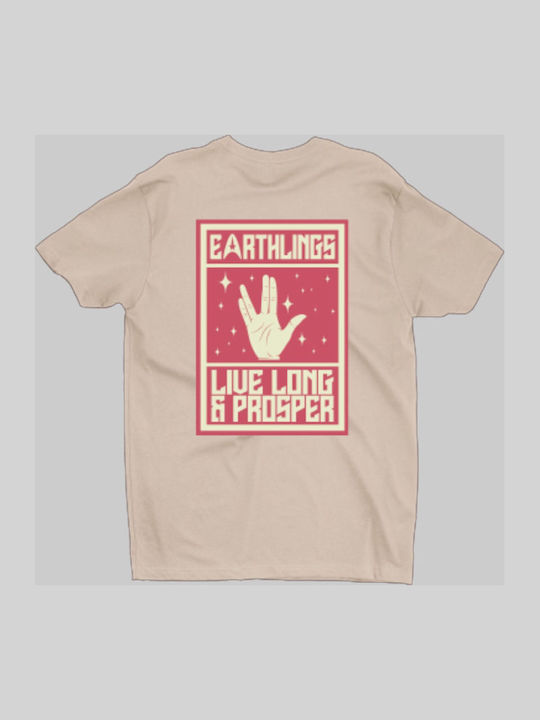 Earthlings Star Trek T-shirt Бордо