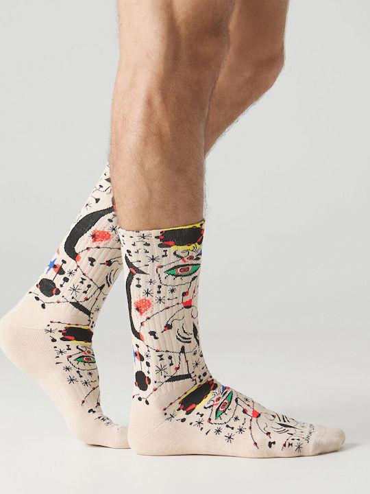 Jimmy Lion Șosete Atletice Miro Cifre Constellatii E84287-miro