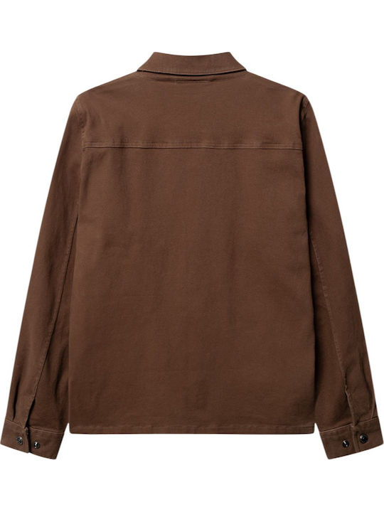 Μακρυμάνικo Πουκάμισο Brown