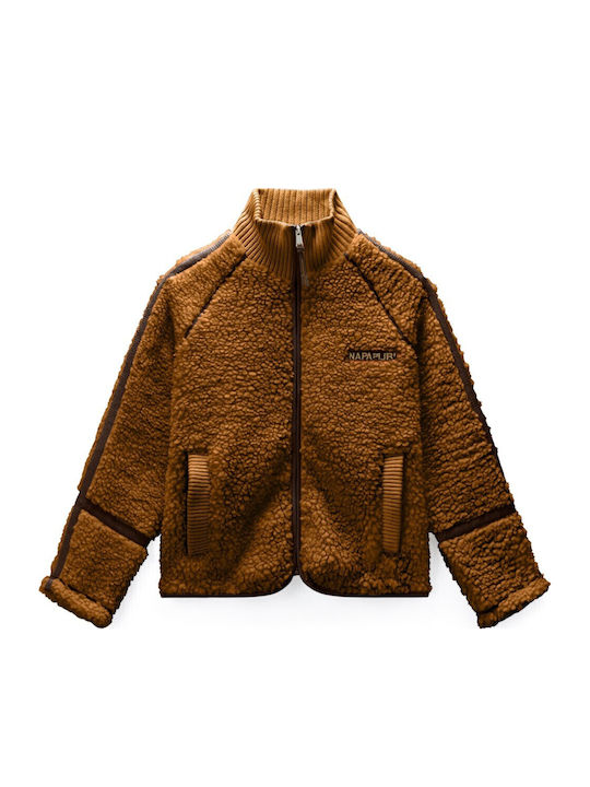 Damen Jacke Für Winter Camel