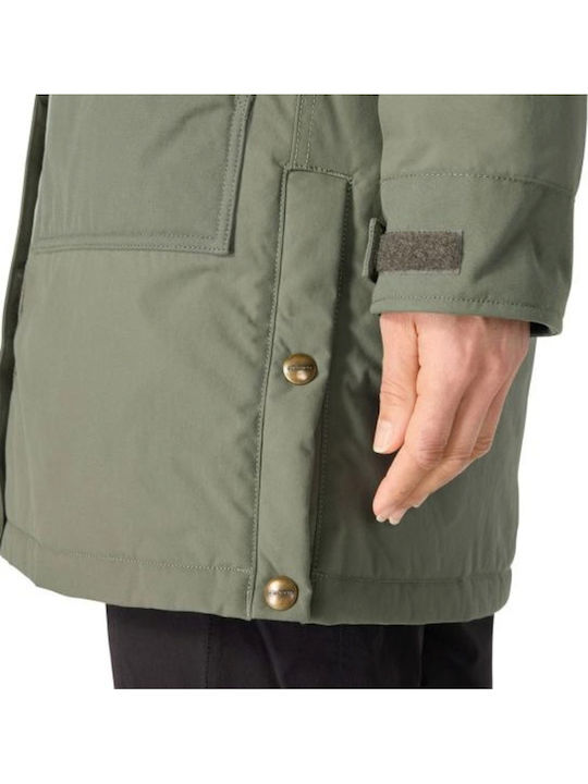 Women's Parka Jacket for Spring/Autumn Khaki