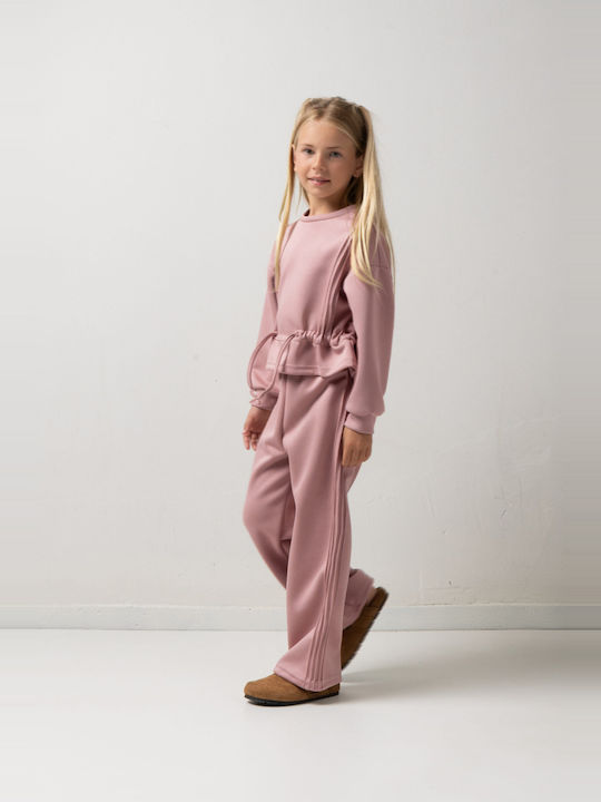 Kids Set with Pants Winter 2 Pieces Brown