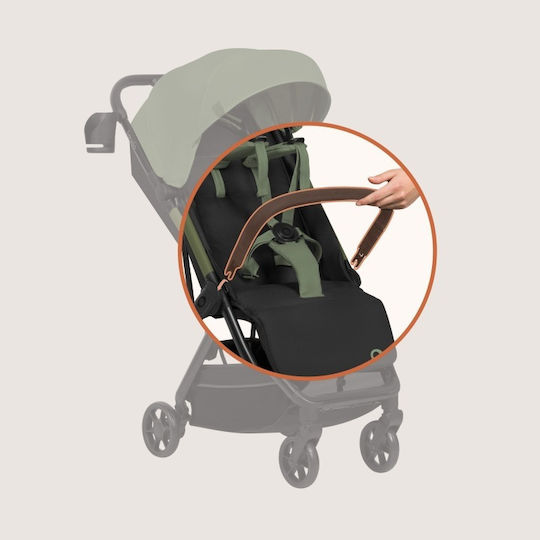 Lionelo Julie Air Reversible Baby Stroller Suitable from 6+ Months Green Sage