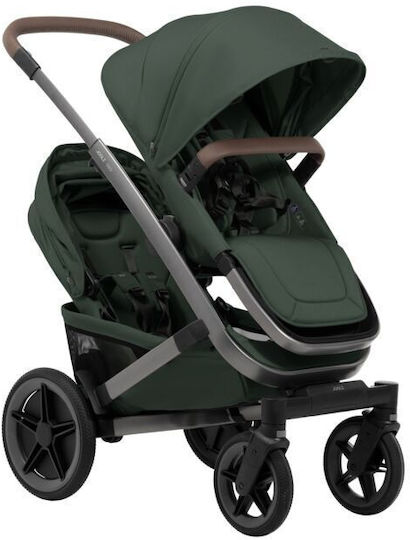 Joolz Geo5 Reversible Double Stroller Suitable for Newborn Forest Green
