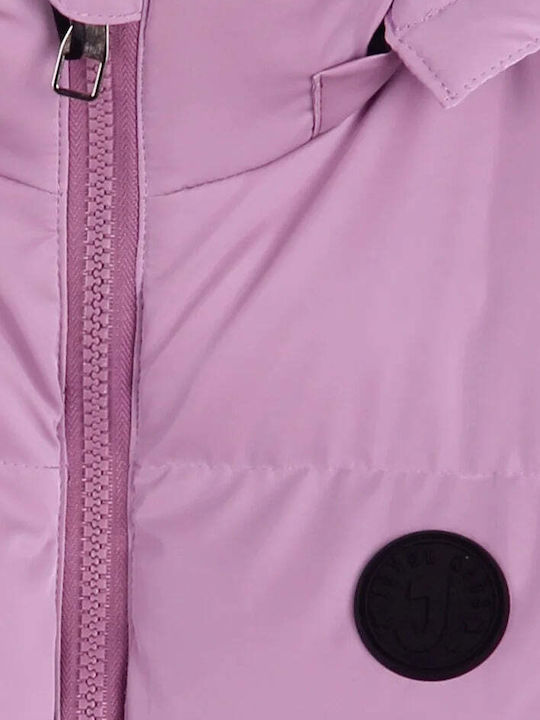 Kinderjacken & Winterjacken Lässig Ärmellos Kurze Flieder