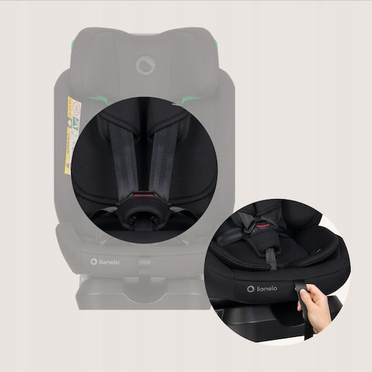 Lionelo Aart Car Seat i-Size Black
