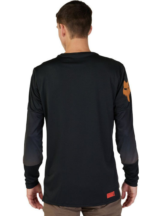 Fox Defend Tricou Pentru Bărbați Motocross Mânecă Lungă Culoare Maro