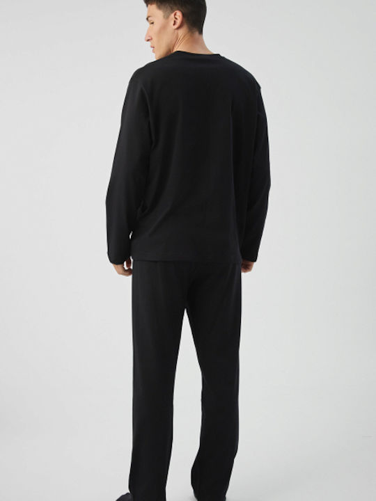 Minerva Summer Men's Pyjamas Black
