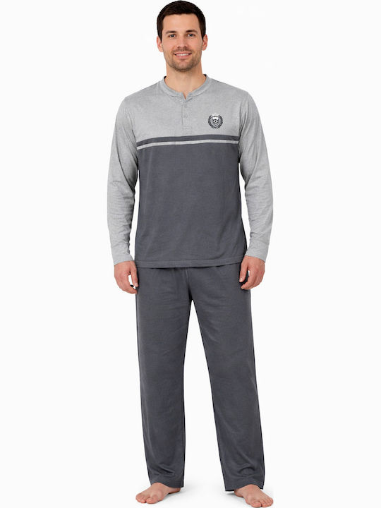 Cool Winter Men's Pyjamas Pants Anthracite