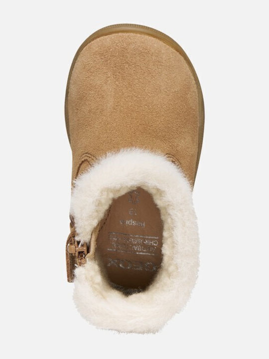 B Macchia Suede Детски боти с цип тауп