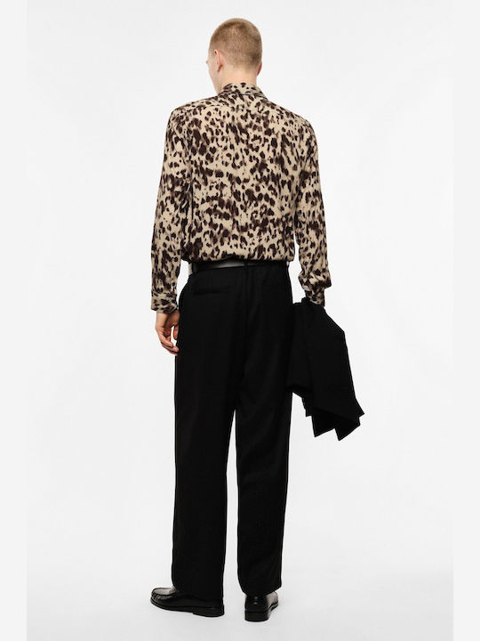 Men's Baggy Black Trousers