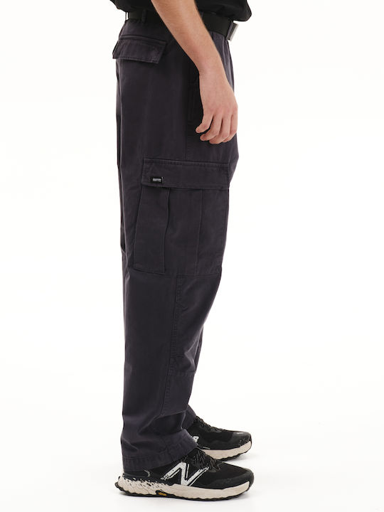 Herrenhose Cargo Entspannte Passform Grau