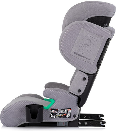 Chipolino Go N Grow Scaun de Mașină pentru Copii Booster i-Size cu Isofix Platinum