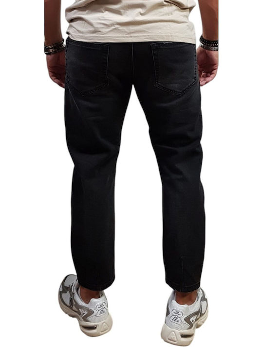 Cover Dan Herren Jeanshose Elastisch Baggy Schwarz
