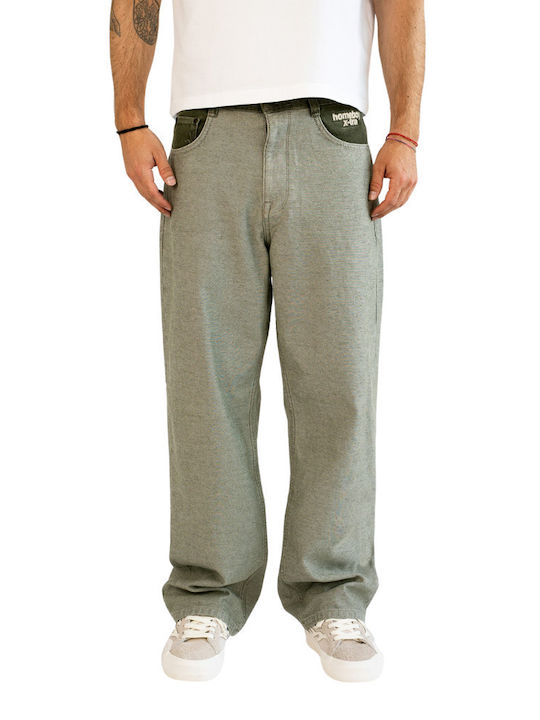 X-tra Herren Jeanshosen Baggy Washed Grünes