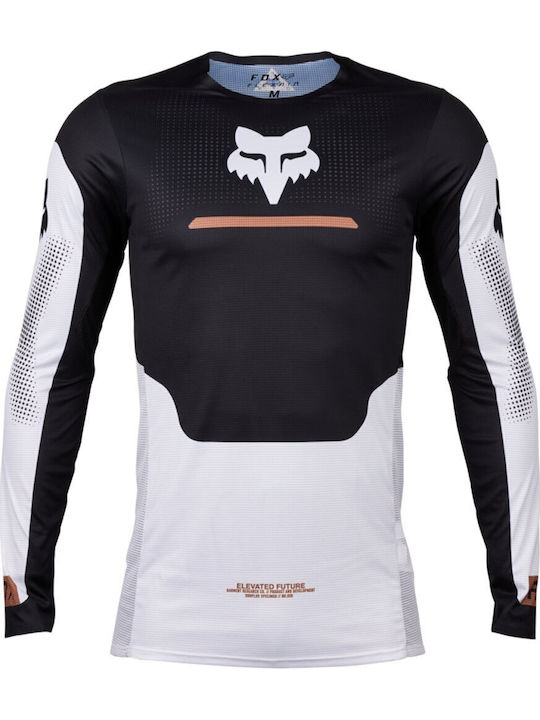 Fox Flexair Optical Tricou Pentru Bărbați Motocross Mânecă Lungă Culoare Neagră Fox Flexair Optical Tricou Pentru Bărbați Motocross Mânecă Lungă Culoare Neagră