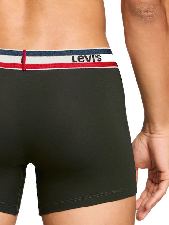 Men's Boxers Khaki/Black 4Pack