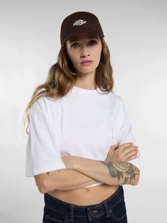 Dickies Essential Dad Baseball Cap Unisex Șapcă din bumbac maro ciocolatiu Dk0a4z6ncbx