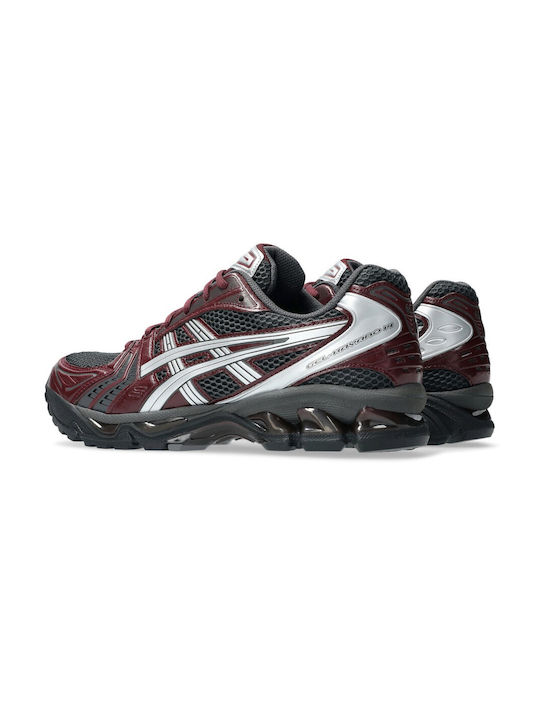 Gelkayano Männer Sportschuhe Laufen Obsidian Graue Reines Silber