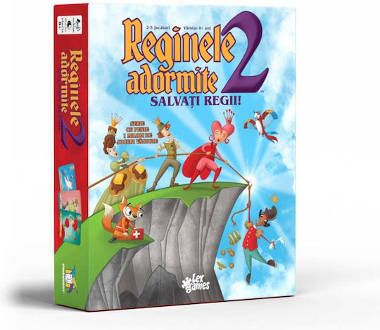 Επιτραπέζιο Παιχνίδι Sleeping Queens: Save the Kings! για 2-5 Παίκτες 8+ Ετών (RO) Lex Games