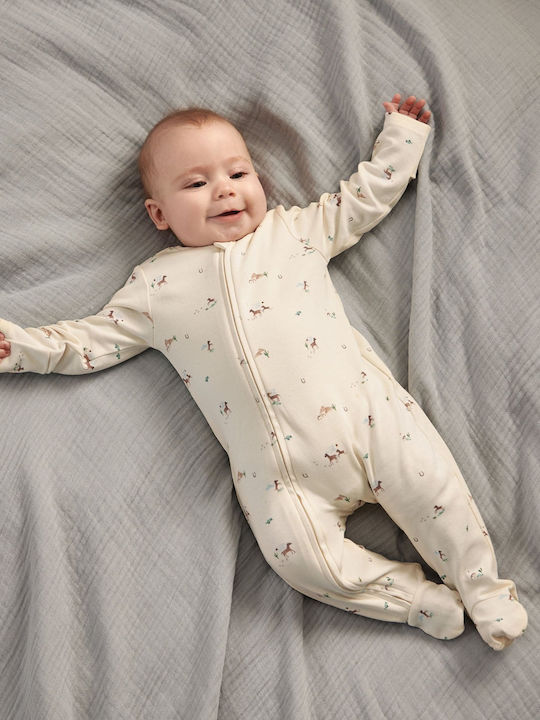 Mamas & Papas Onesie Off White
