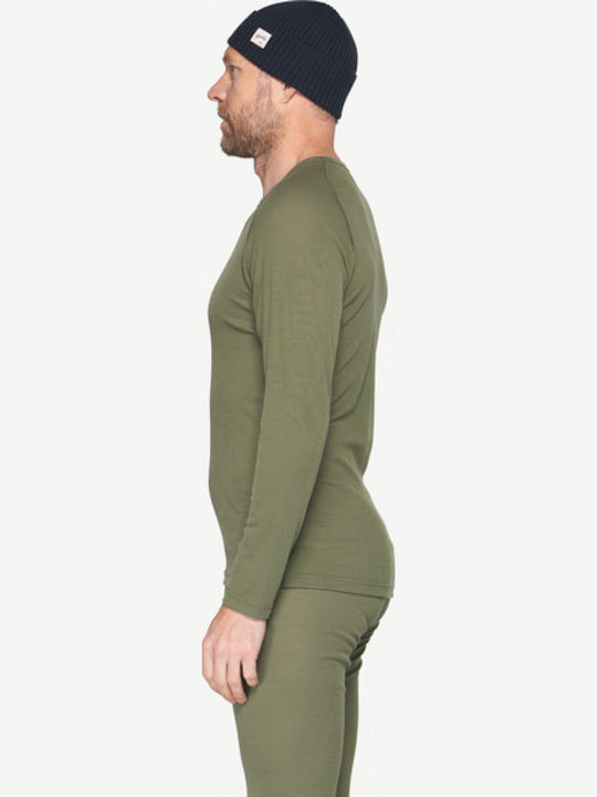 Devold Men's Thermal Long-Sleeved Shirt Green