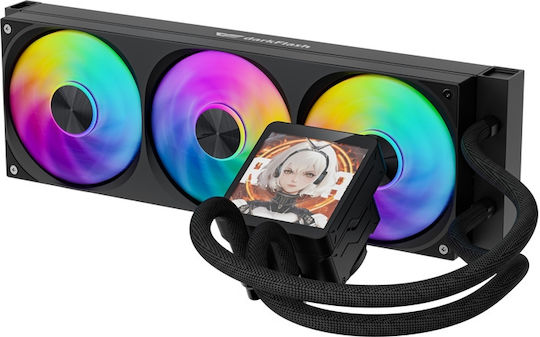 Darkflash Dv360S Max AIO Водно Охлаждане За CPU С 3 Вентилатора 120mm И ARGB Осветление