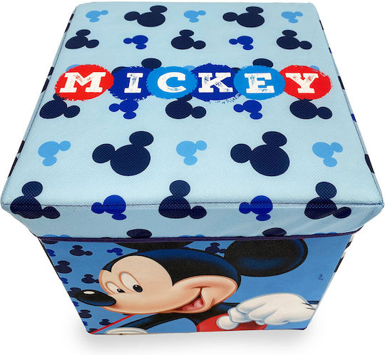 Kids Stool Dimcol Mickey 14 Blue 30x30cm