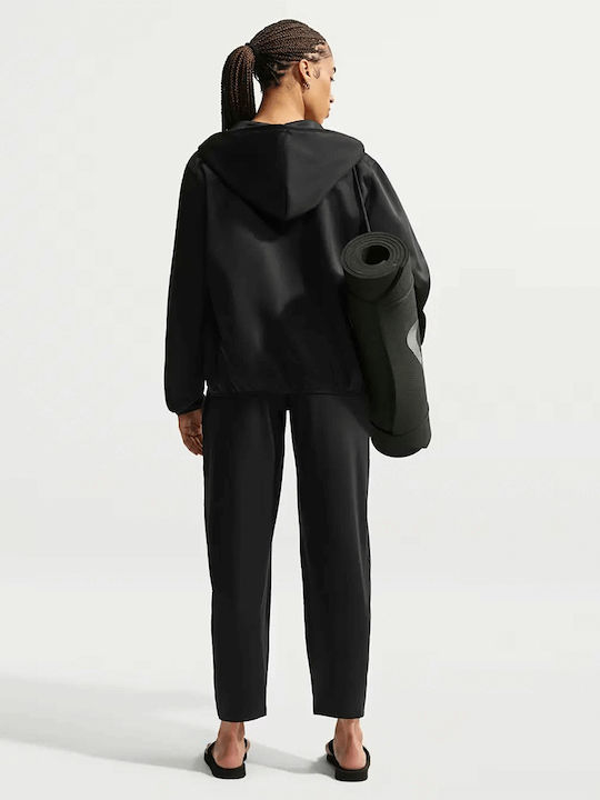 Nike Studio Fleece Women's Sweatshirt Cardigan Black