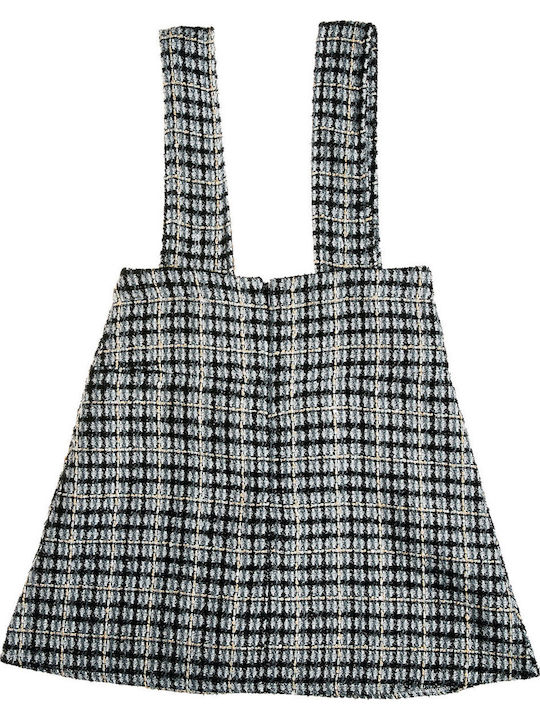 Kinderkleid Ärmellos Gestrickt Weiß