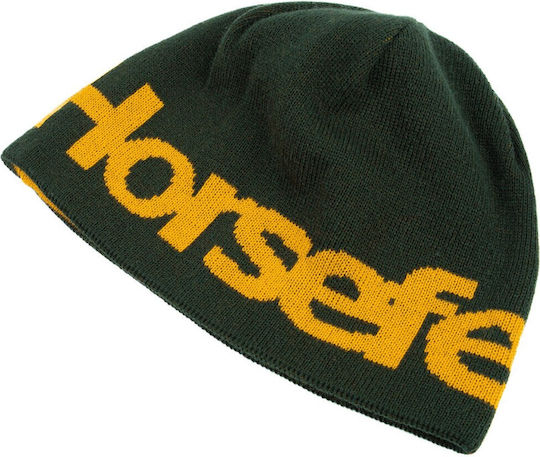 Männer Beanie Wendbar Strickmütze in Grün