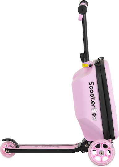 Byox Детска Тротинетка 2in1 ScooterBox с Три Колела за 2+ Годишни Розова