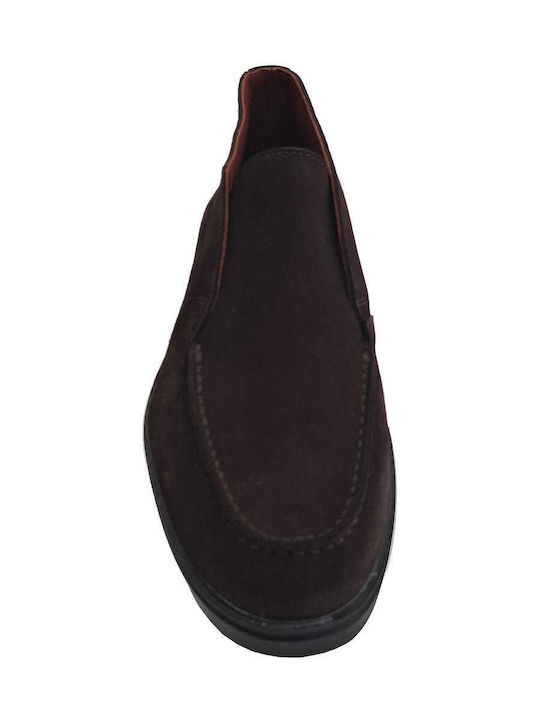 Wildleder Herrenstiefel Braun