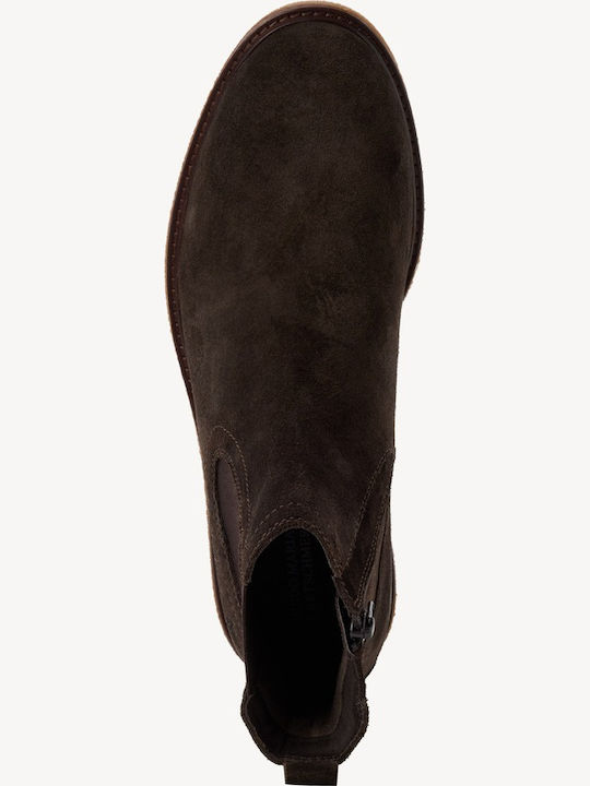 Leder Chelsea Herrenstiefel Braun