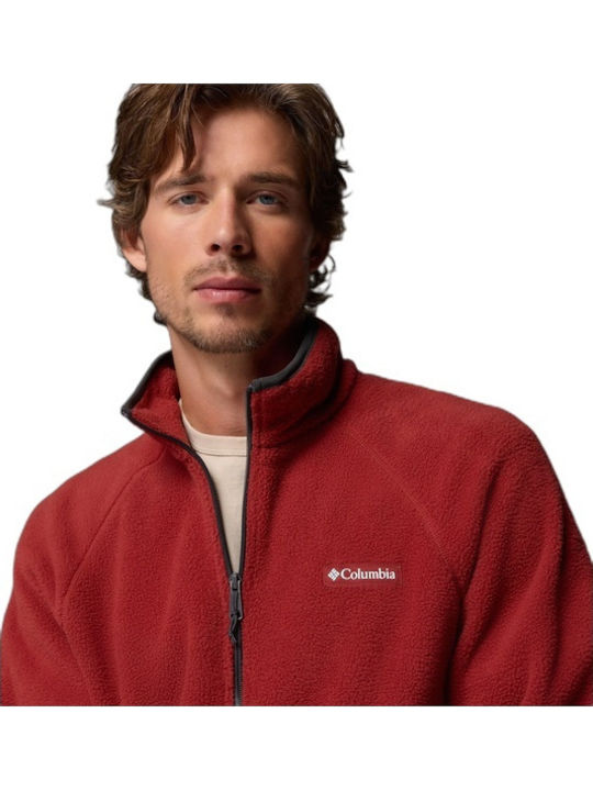 Men's Sherpa Jacket Red