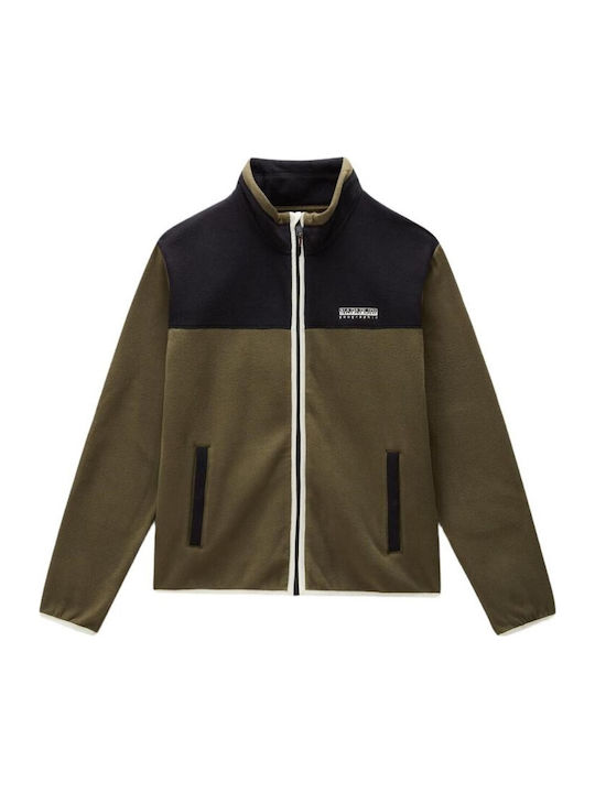 Мъжка жилетка Fleece Olive Night