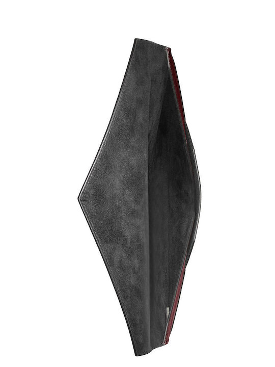 Leather Men's Shoulder / Crossbody Bag Burgundy
