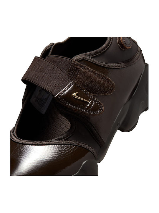 Air Rift Women's Sport Shoes Training Velvet Brown Gold