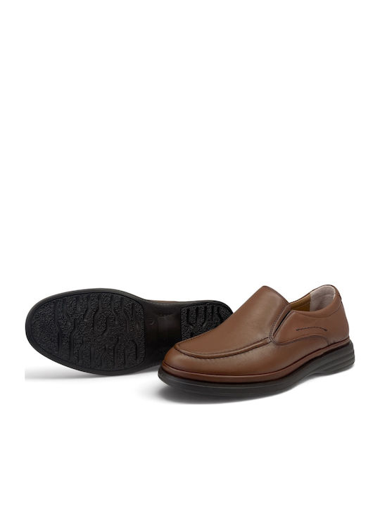 Leder Herren Freizeitschuhe Anatomisch Braune