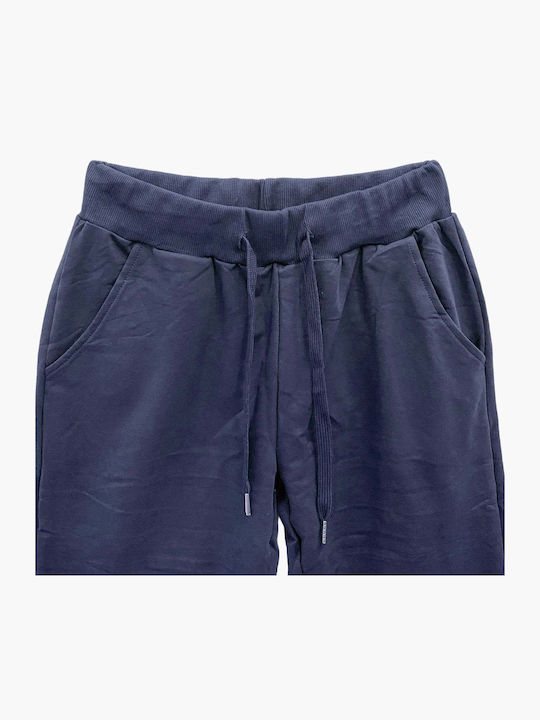 Damen Jogginghose mit Jogger Blau