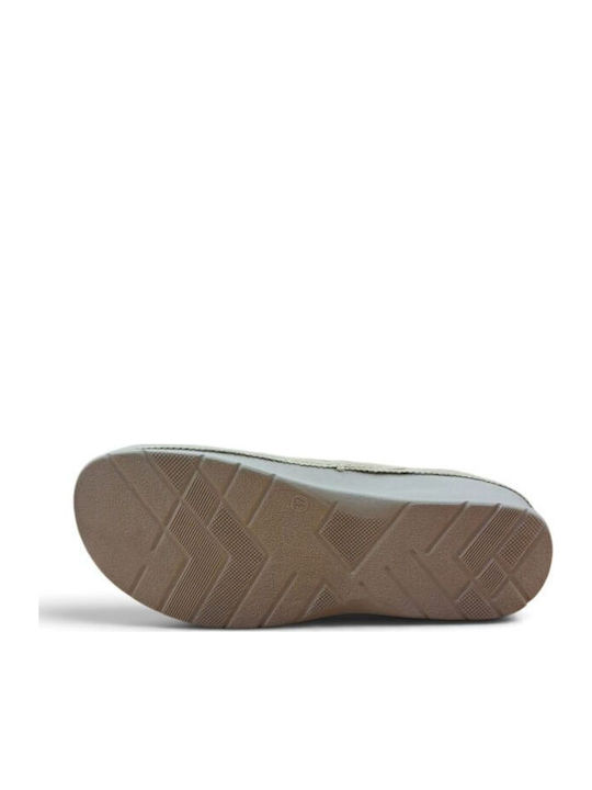 Damen Hausschuhe Beige