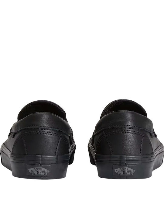 Leather Men's Loafers in Black Colour