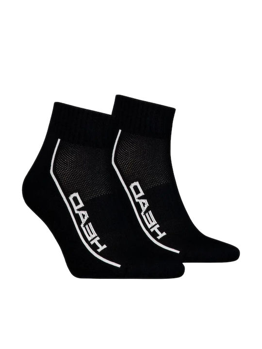 Head Șosete sport negre 2 perechi
